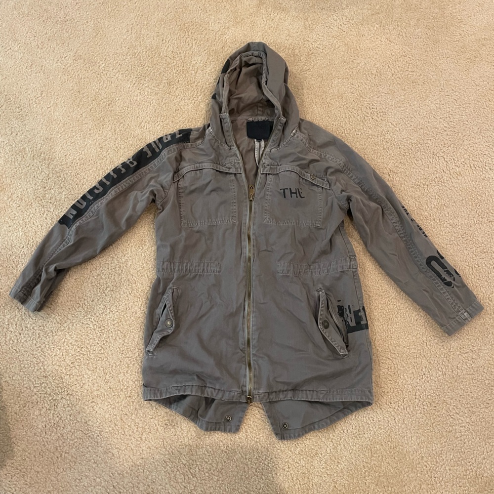 True Religion Military Parka Jacket
